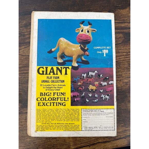 Dennis The Menace And His Wish I-Was Book 1972 Comic Vintage Bagged Boarded - Picture 5 of 7